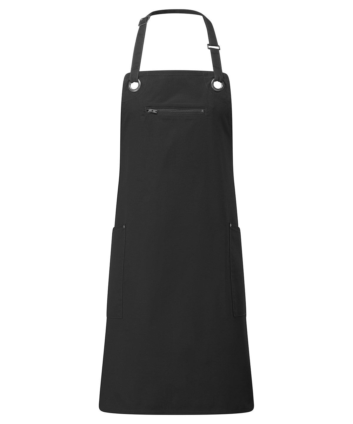 Barley Contrast Stitch Bib Apron