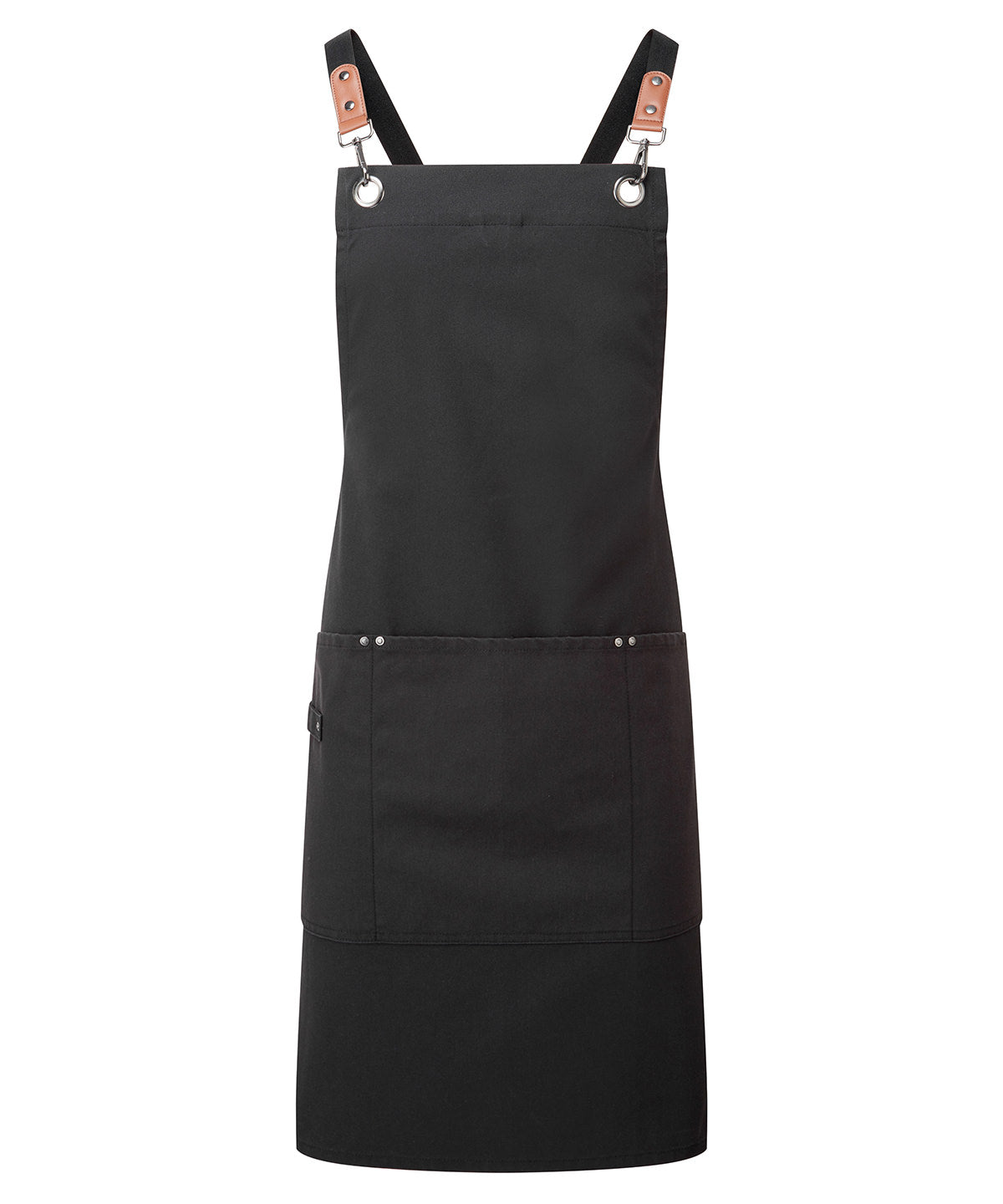 Clip n Clasp cross-back bib apron