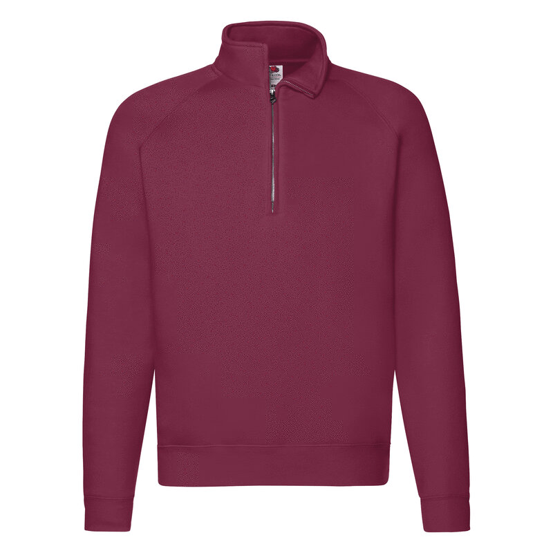 Fruit of the Loom Premium 70/30 Zip Neck Sweat