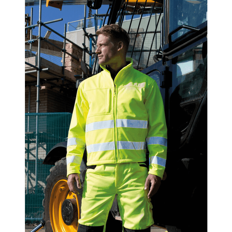 Result Hi-Vis Softshell Jacket