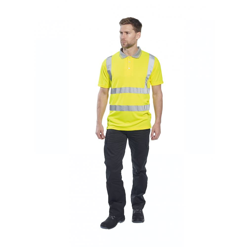 Portwest Hi-Vis S/S Polo Shirt
