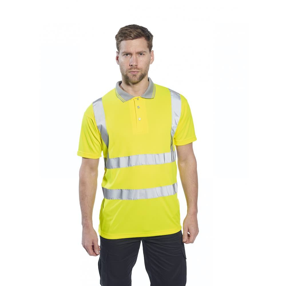 Portwest Hi-Vis S/S Polo Shirt