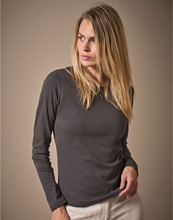 Tee Jays Lady Long Sleeve Interlock Tee