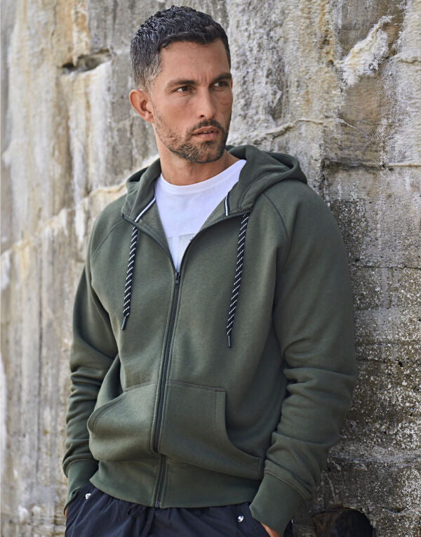 Tee Jays Mens Fashion Full Zip Hood