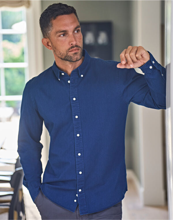 Tee Jays Mens Casual Twill Shirt