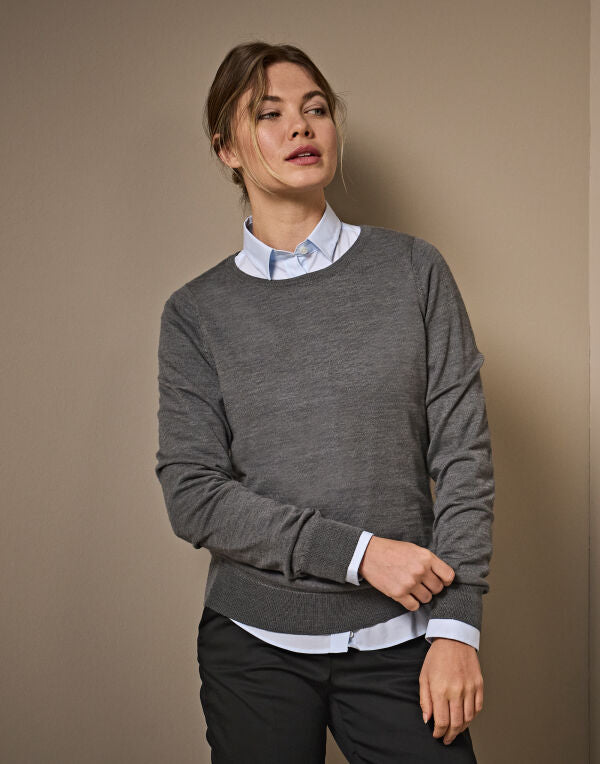 Tee Jays Womens Crew Neck Sweater